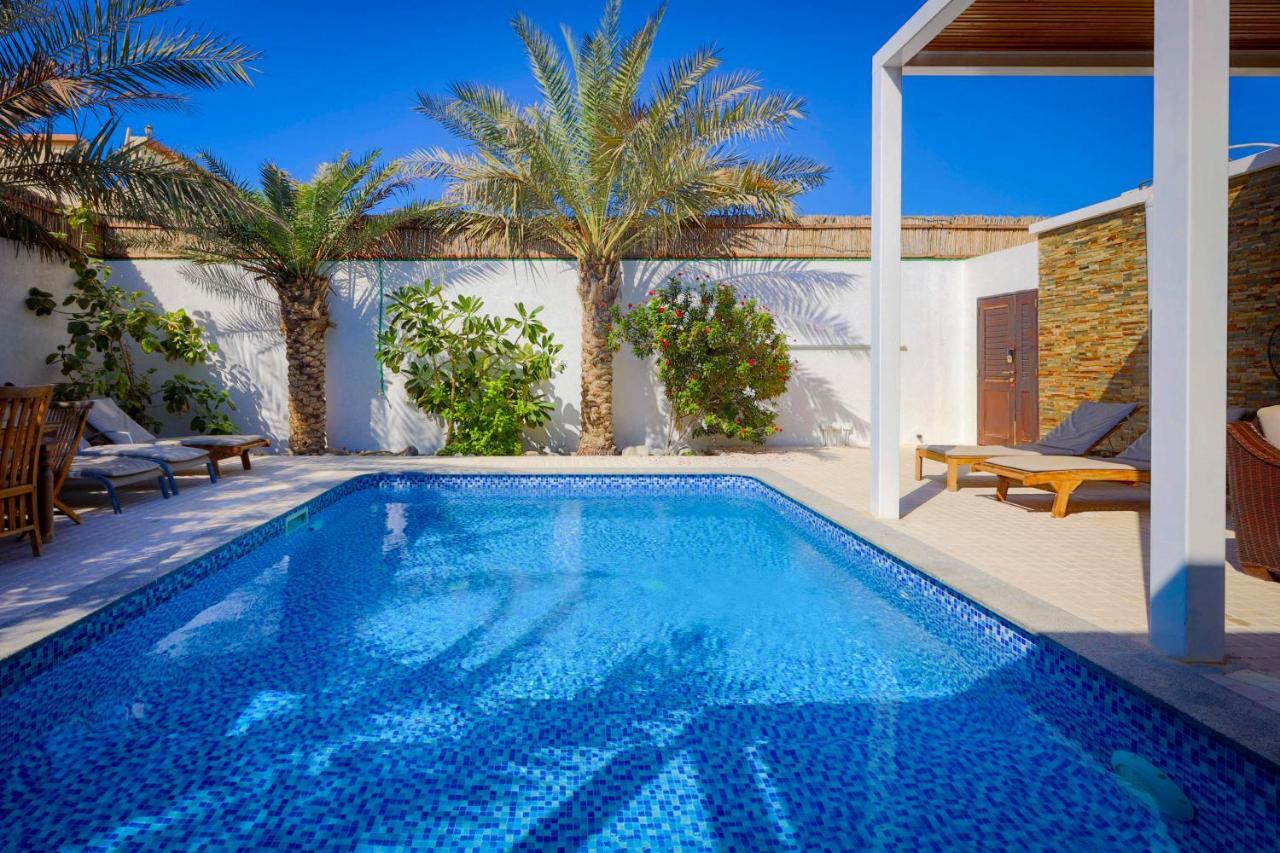 Dar 66 Pool Chalets With Jacuzzi Rász el-Haima Kültér fotó